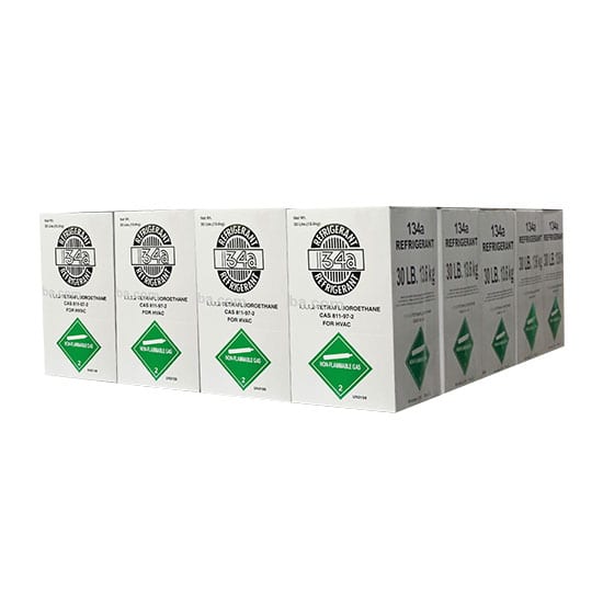 R134A Automotive Refrigerant 20 x 30lb Cylinders FREE FREIGHT!