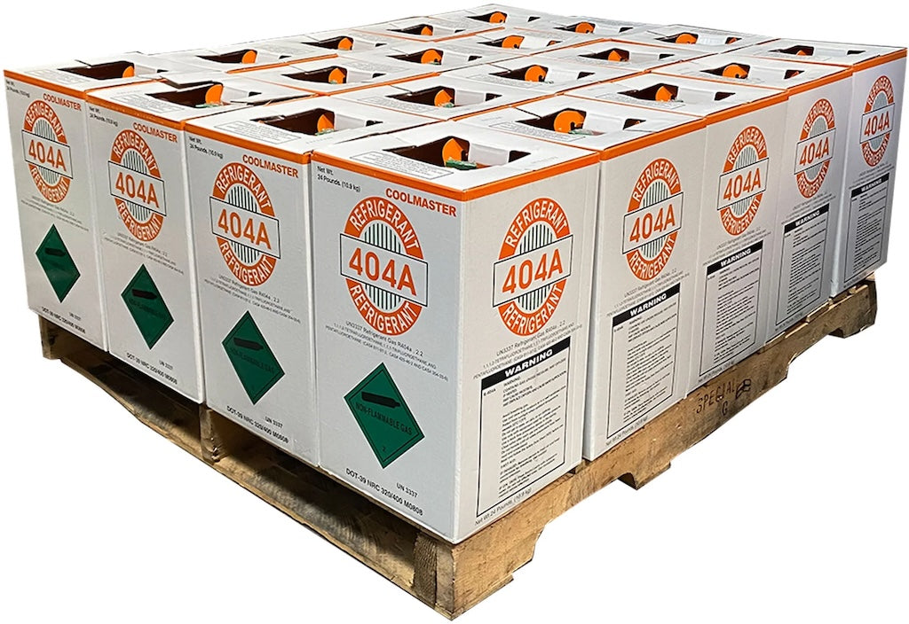 R-404A Refrigerants 24lb Factory Sealed Virgin